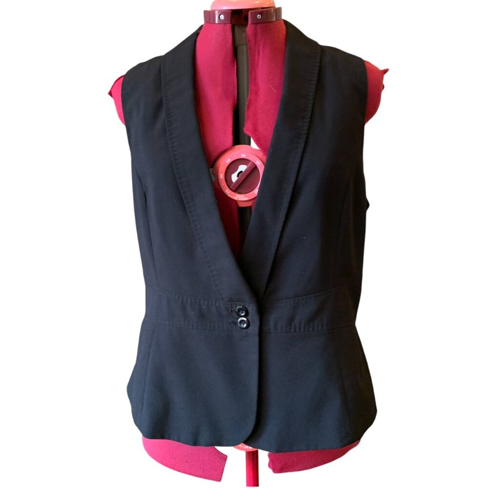 GEORGE - Waistcoat Button Down Single Breasted 2 buttons - large